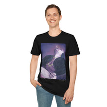 Load image into Gallery viewer, T-Shirt made from very soft materials, no side seams. Feels like bliss to wear! Many designs by Kerry Sandhu Art
