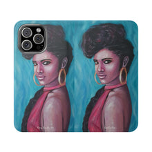 Load image into Gallery viewer, Girl On Fire - PHONE CASE WALLET - by Kerry Sandhu Art
