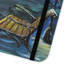Load image into Gallery viewer, Park Bench - PHONE CASE WALLET for Samsung &amp; iPhones - by Kerry Sandhu Art
