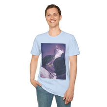 Load image into Gallery viewer, T-Shirt made from very soft materials, no side seams. Feels like bliss to wear! Many designs by Kerry Sandhu Art
