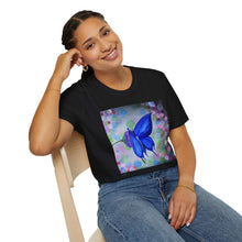 Load image into Gallery viewer, T-Shirt made from very soft materials, no side seams. Feels like bliss to wear! Many designs by Kerry Sandhu Art
