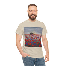 Load image into Gallery viewer, Benedictus - Unisex HEAVY COTTON TEE - by Kerry Sandhu Art
