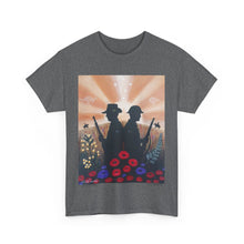 Load image into Gallery viewer, Spirit of the A N Z A Cs - Unisex HEAVY COTTON TEE - by Kerry Sandhu Art
