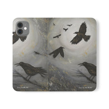 Load image into Gallery viewer, Come Join the Murder - PHONE CASE WALLET - by Kerry Sandhu Art
