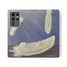 Load image into Gallery viewer, Three Little Birds (Faith) - PHONE CASE WALLET - by Kerry Sandhu Art
