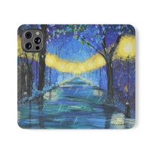 Load image into Gallery viewer, Colours of the Rain - PHONE CASE WALLET - by Kerry Sandhu Art
