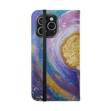 Load image into Gallery viewer, Flower of Gratitude - PHONE CASE WALLET - by Kerry Sandhu Art
