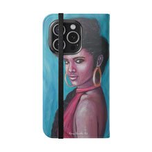 Load image into Gallery viewer, Girl On Fire - PHONE CASE WALLET - by Kerry Sandhu Art
