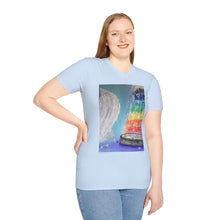 Load image into Gallery viewer, T-Shirt made from very soft materials, no side seams. Feels like bliss to wear! Many designs by Kerry Sandhu Art

