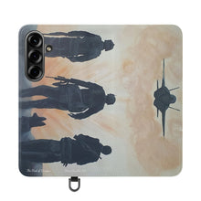 Load image into Gallery viewer, The Dust of Uruzgan (with Jet) - PHONE CASE WALLET - by Kerry Sandhu Art
