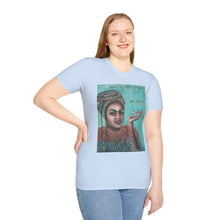 Load image into Gallery viewer, T-Shirt made from very soft materials, no side seams. Feels like bliss to wear! Many designs by Kerry Sandhu Art
