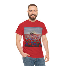 Load image into Gallery viewer, Benedictus - Unisex HEAVY COTTON TEE - by Kerry Sandhu Art
