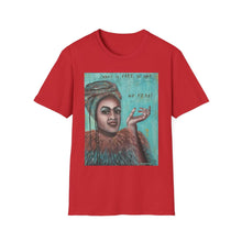 Load image into Gallery viewer, T-Shirt made from very soft materials, no side seams. Feels like bliss to wear! Many designs by Kerry Sandhu Art
