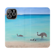 Load image into Gallery viewer, Surfin&#39; Bird - PHONE CASE WALLET for Samsung &amp; iPhones - by Kerry Sandhu Art

