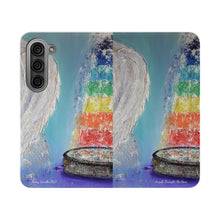 Load image into Gallery viewer, Angels Brought Me Here - PHONE CASE WALLET - by Kerry Sandhu Art
