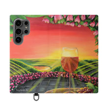 Load image into Gallery viewer, Wine Time in the Ferguson - PHONE CASE WALLET - by Kerry Sandhu Art
