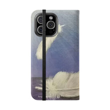 Load image into Gallery viewer, Three Little Birds (Faith) - PHONE CASE WALLET - by Kerry Sandhu Art
