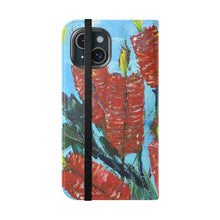 Load image into Gallery viewer, Rustic Bottle Brush - PHONE CASE WALLET - by Kerry Sandhu Art
