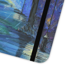 Load image into Gallery viewer, Colours of the Rain - PHONE CASE WALLET - by Kerry Sandhu Art
