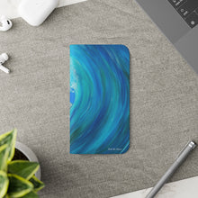 Load image into Gallery viewer, Ride the Wave - PHONE CASE WALLET - by Kerry Sandhu Art
