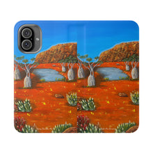 Load image into Gallery viewer, Beds Are Burning - PHONE CASE WALLET - by Kerry Sandhu Art
