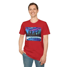 Load image into Gallery viewer, T-Shirt made from very soft materials, no side seams. Feels like bliss to wear! Many designs by Kerry Sandhu Art
