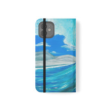 Load image into Gallery viewer, Ride the Wave - PHONE CASE WALLET - by Kerry Sandhu Art
