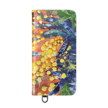 Load image into Gallery viewer, Rustic Wattle - PHONE CASE WALLET for Samsung &amp; iPhones - by Kerry Sandhu Art
