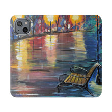 Load image into Gallery viewer, Park Bench - PHONE CASE WALLET for Samsung &amp; iPhones - by Kerry Sandhu Art
