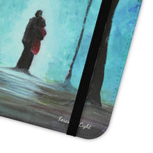 Load image into Gallery viewer, Forest of Light - PHONE CASE WALLET - by Kerry Sandhu Art
