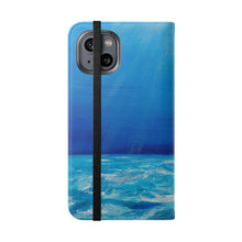 Load image into Gallery viewer, The Sound of Silence - PHONE CASE WALLET - by Kerry Sandhu Art
