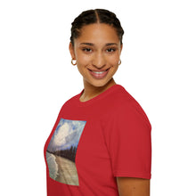 Load image into Gallery viewer, T-Shirt made from very soft materials, no side seams. Feels like bliss to wear! Many designs by Kerry Sandhu Art
