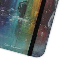 Load image into Gallery viewer, Return to Innocence - PHONE CASE WALLET - by Kerry Sandhu Art
