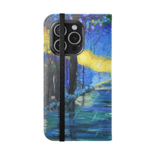 Load image into Gallery viewer, Colours of the Rain - PHONE CASE WALLET - by Kerry Sandhu Art
