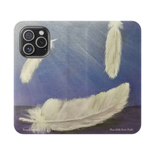 Load image into Gallery viewer, Three Little Birds (Faith) - PHONE CASE WALLET - by Kerry Sandhu Art

