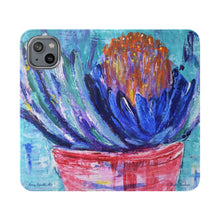 Load image into Gallery viewer, Rustic Banksia - PHONE CASE WALLET for Samsung &amp; iPhones - by Kerry Sandhu Art

