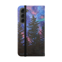 Load image into Gallery viewer, Northern Lights - PHONE CASE WALLET - by Kerry Sandhu Art
