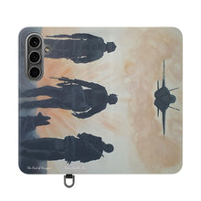 Load image into Gallery viewer, The Dust of Uruzgan (with Jet) - PHONE CASE WALLET - by Kerry Sandhu Art
