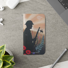 Load image into Gallery viewer, Spirit of the A N Z A Cs - PHONE CASE WALLET - by Kerry Sandhu Art
