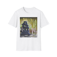 Load image into Gallery viewer, T-Shirt made from very soft materials, no side seams. Feels like bliss to wear! Many designs by Kerry Sandhu Art
