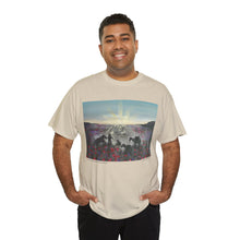 Load image into Gallery viewer, The Band Played Waltzing Matilda - Unisex HEAVY COTTON TEE - by Kerry Sandhu Art
