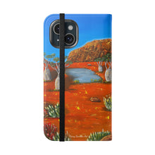 Load image into Gallery viewer, Beds Are Burning - PHONE CASE WALLET - by Kerry Sandhu Art
