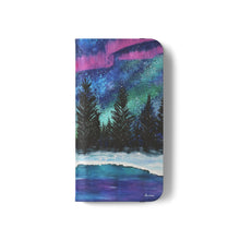 Load image into Gallery viewer, Aurora - PHONE CASE WALLET for Samsung &amp; iPhones - by Kerry Sandhu Art
