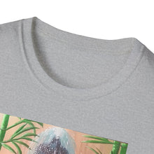 Load image into Gallery viewer, T-Shirt made from very soft materials, no side seams. Feels like bliss to wear! Many designs by Kerry Sandhu Art

