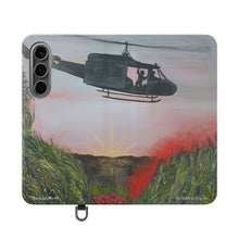 Load image into Gallery viewer, The Battle of Long Tan - PHONE CASE WALLET - by Kerry Sandhu Art
