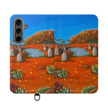 Load image into Gallery viewer, Beds Are Burning - PHONE CASE WALLET - by Kerry Sandhu Art
