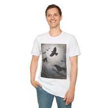 Load image into Gallery viewer, T-Shirt made from very soft materials, no side seams. Feels like bliss to wear! Many designs by Kerry Sandhu Art

