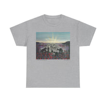 Load image into Gallery viewer, The Band Played Waltzing Matilda - Unisex HEAVY COTTON TEE - by Kerry Sandhu Art
