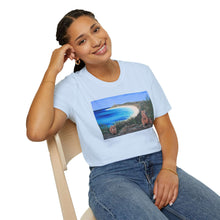 Load image into Gallery viewer, T-Shirt made from very soft materials, no side seams. Feels like bliss to wear! Many designs by Kerry Sandhu Art

