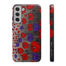 Load image into Gallery viewer, Benedictus (Poppies Only) - TOUGH PHONE CASES for Samsung &amp; iPhones - by Kerry Sandhu Art
